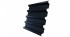 Профнастил H60R Grand Line Satin 0,5 RAL 7024 мокрый асфальт
