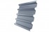 Профнастил H60R 0,5 Satin RAL 9006
бело-алюминиевый