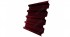 Профнастил H60R Grand Line Velur 0,5 RAL 3005 красное вино
