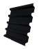 Профнастил H60R Grand Line 0,5 Velur RAL 9005 черный
