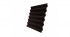 Профнастил С21R Satin Matt 0,5 RAL 8017 шоколад