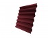 Профнастил С21R Grand Line Drap 0,5 RAL 3005 красное вино
