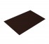 Плоский лист 0,5 GreenCoat Pural BT с пленкой RR 887 шоколадно-коричневый (RAL 8017 шоколад)
