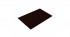 Плоский лист 0,5 GreenCoat Pural BT с пленкой RR 32 темно-коричневый (RAL 8019 серо-коричневый)
