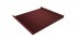 Фальц двойной стоячий Line Grand Line 0,5 GreenCoat Pural BT с пленкой на замках RR 29 красный (RAL 3009 оксидно-красный)
