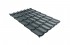 Металлочерепица Classic Grand Line Drap 0,45 Ral 7016