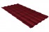 Металлочерепица кредо Grand Line 0,5 Velur RAL 3005 красное вино
