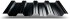 Профнастил НС44R Grand Line Quarzit 0,5 RAL 9005 черный