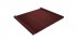 Кликфальц Line Grand Line 0,5 GreenCoat Pural BT, matt с пленкой на замках RR 29 красный (RAL 3009 оксидно-красный)
