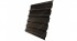 Профнастил С20R Grand Line 0,5 GreenCoat Pural BT, matt RR 32 темно-коричневый (RAL 8019 серо-коричневый)
