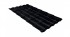 Металлочерепица кредо 0,45 Drap RAL 9005 черный
